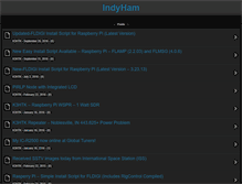 Tablet Screenshot of indyham.com